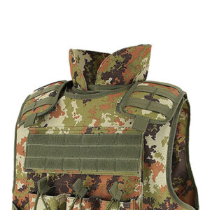 body armor with neck guard