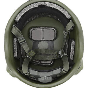 ballistic helmet level 3 5-point adjustable harness system with lockable dial