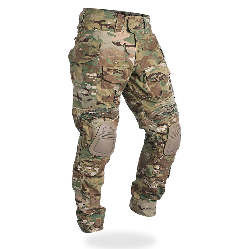 Camo Cargo Pants 6 Pockets For Mens - kms
