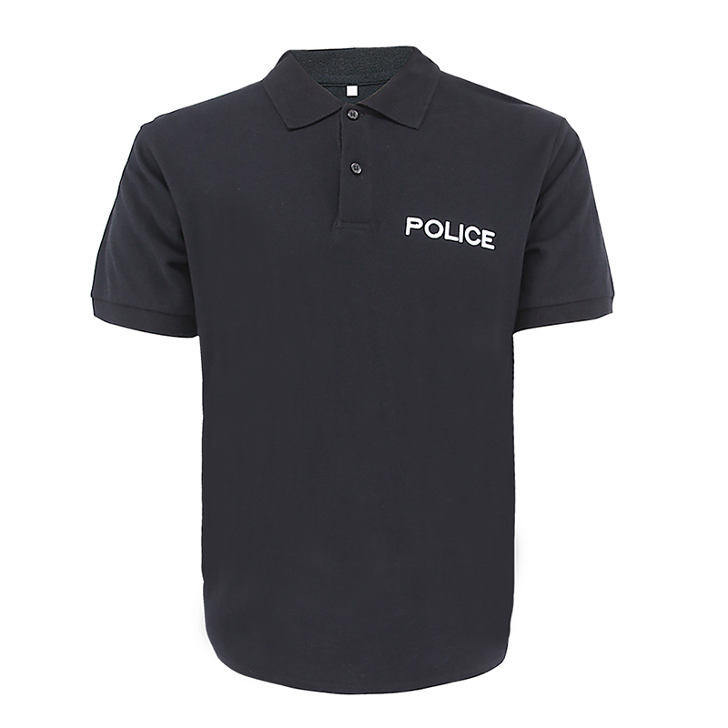 Custom Police Polo Shirt Short Sleeve - kms