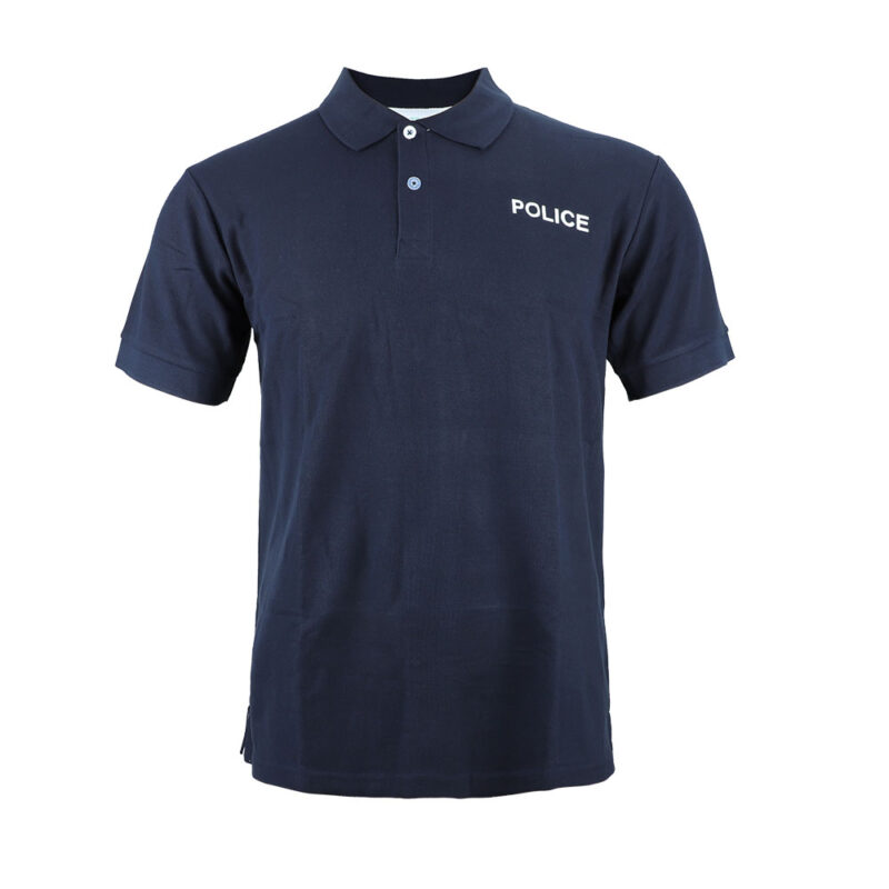 embroidered police polo shirt manufacturer