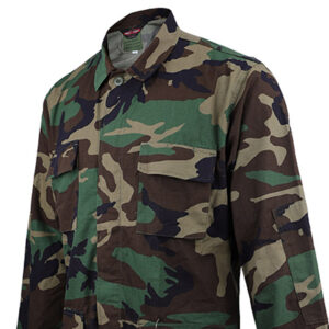 army uniform bdu chest pockets