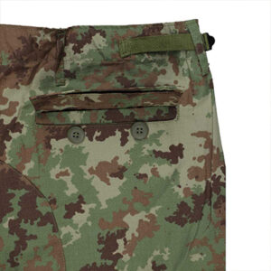 italy military uniform hidden button pocket