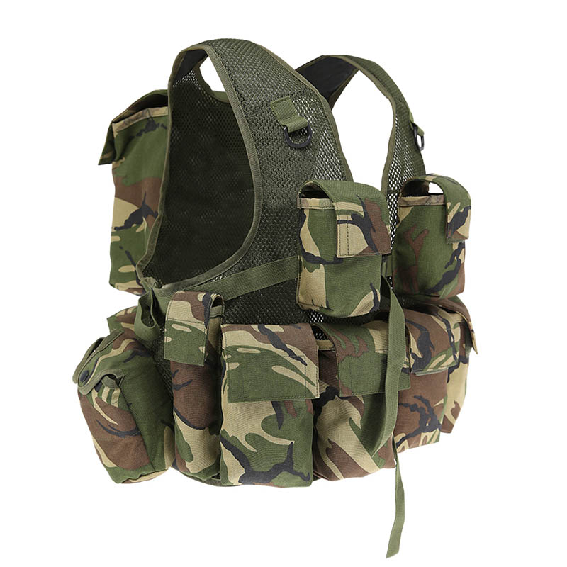 Tactical Assault Vest Load Bearing Camouflage - kms