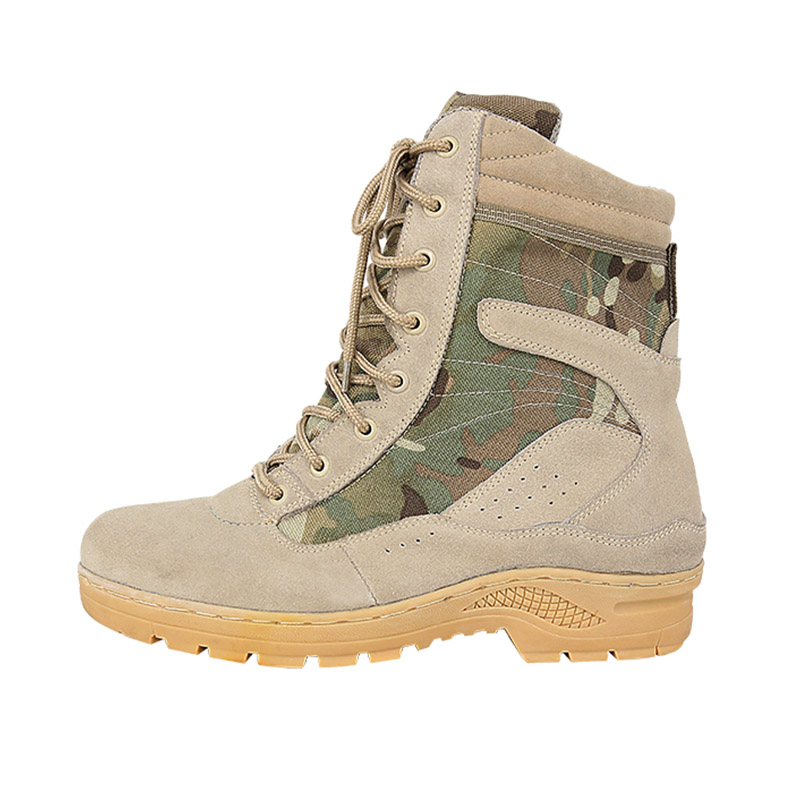 Lightweight Military Boots Side Zip - kms