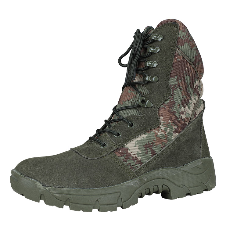 Side Zip Tactical Boots Italian Camo - kms