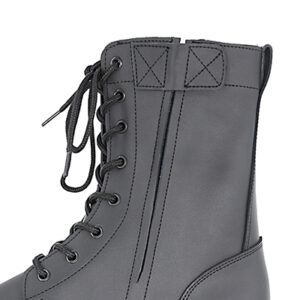 tactical boots with side zipper