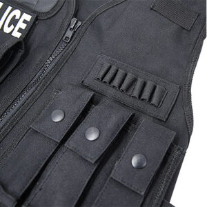 police tactical vest front pockets
