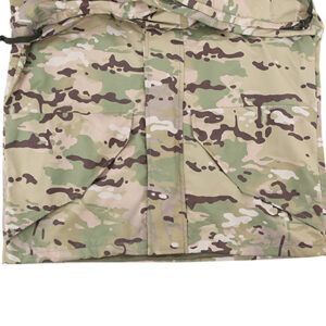 army windbreaker jacket front pockets