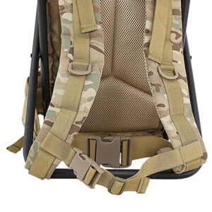 tactical backpack stool sternum and waist straps