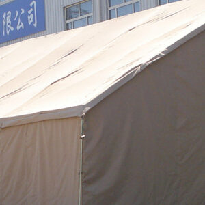 Waterproof disaster relief tent fabric