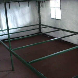 tente militaire en toile 12 lits inclus