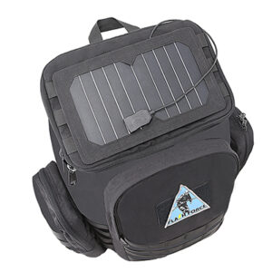 solar tactical backpack customizable solar panel