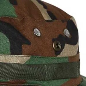 military bucket hat brass screen vents