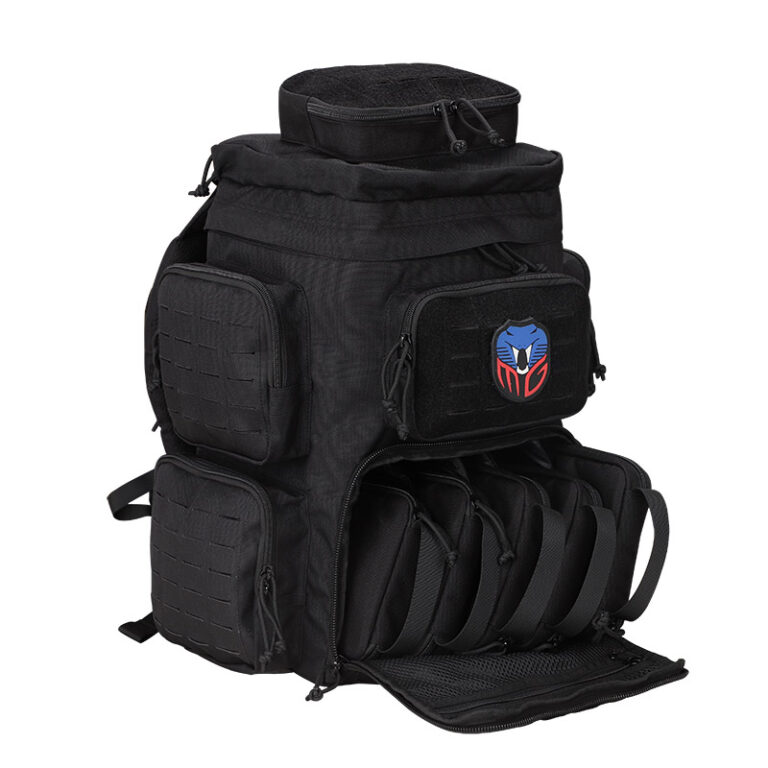 Tactical Range Backpack With Pistol Cases - kms